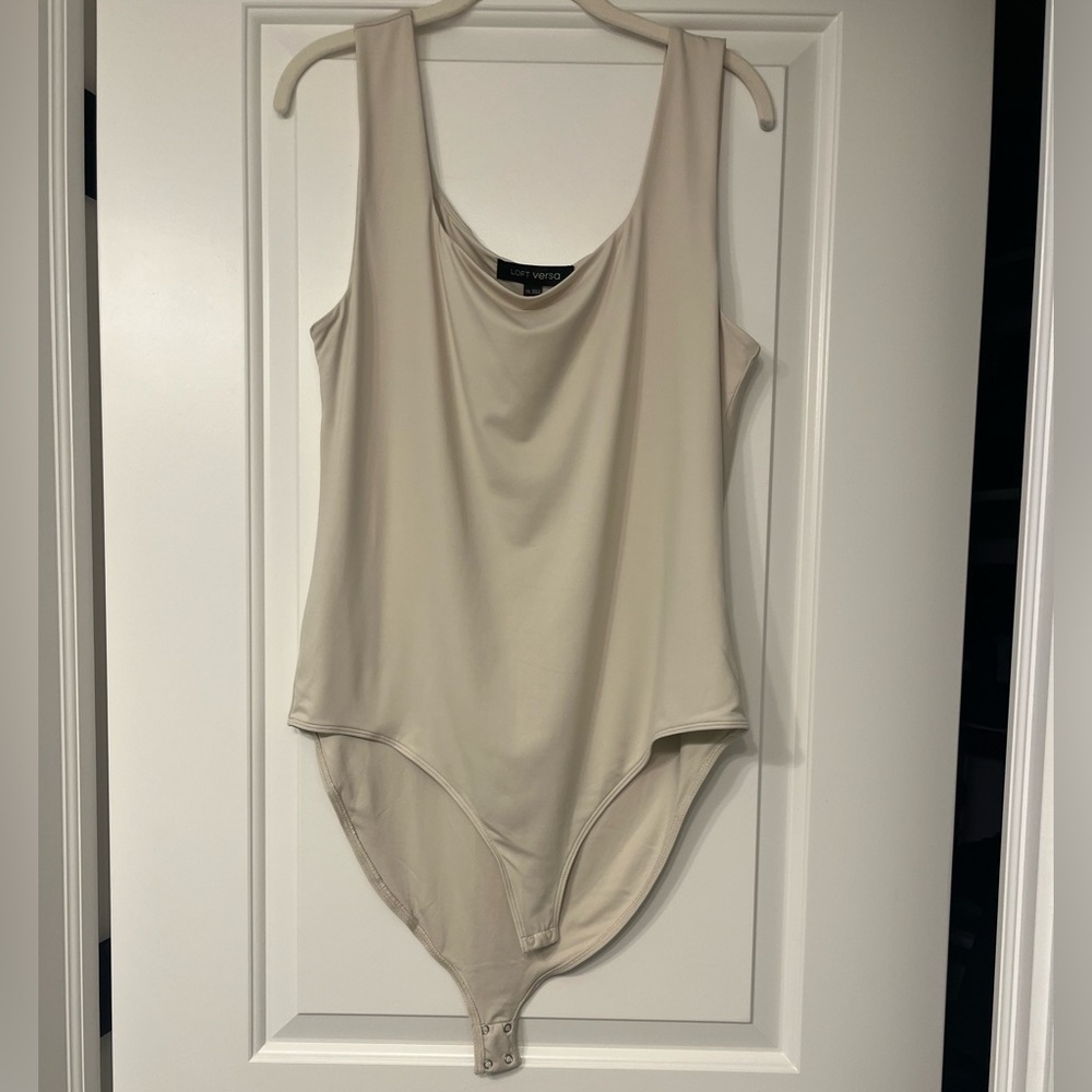 LOFT Versa 360 Knit Scoopneck Bodysuit XXL